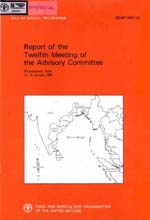 Report of the Twelfth Meeting of the Advisory Committee. January 12-15, 1988 Bhubaneswar, India 