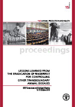 Lessons learned from the eradication of rinderpest for controlling other transboundary animal
diseases