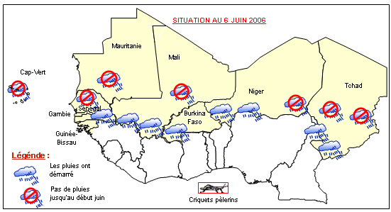 Carte sensible du Sahel