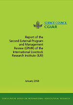 Report of the Second External Program and Management Review (EPMR) of the International Livestock Research Institute (ILRI)