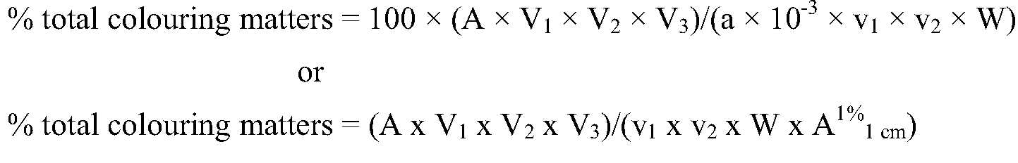 COMBINED COMPENDIUM OF FOOD ADDITIVE SPECIFICATIONS