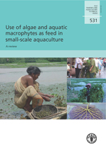 Use of algae and aquatic macrophytes as feed in small-scale aquaculture