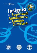 Insignia de la Seguridad Alimentaria y el Cambio Climtico