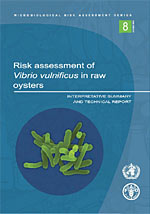 Risk assessment of Vibrio vulnificus in raw oysters