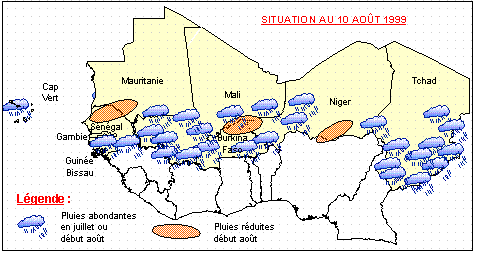 Carte sensible du Sahel