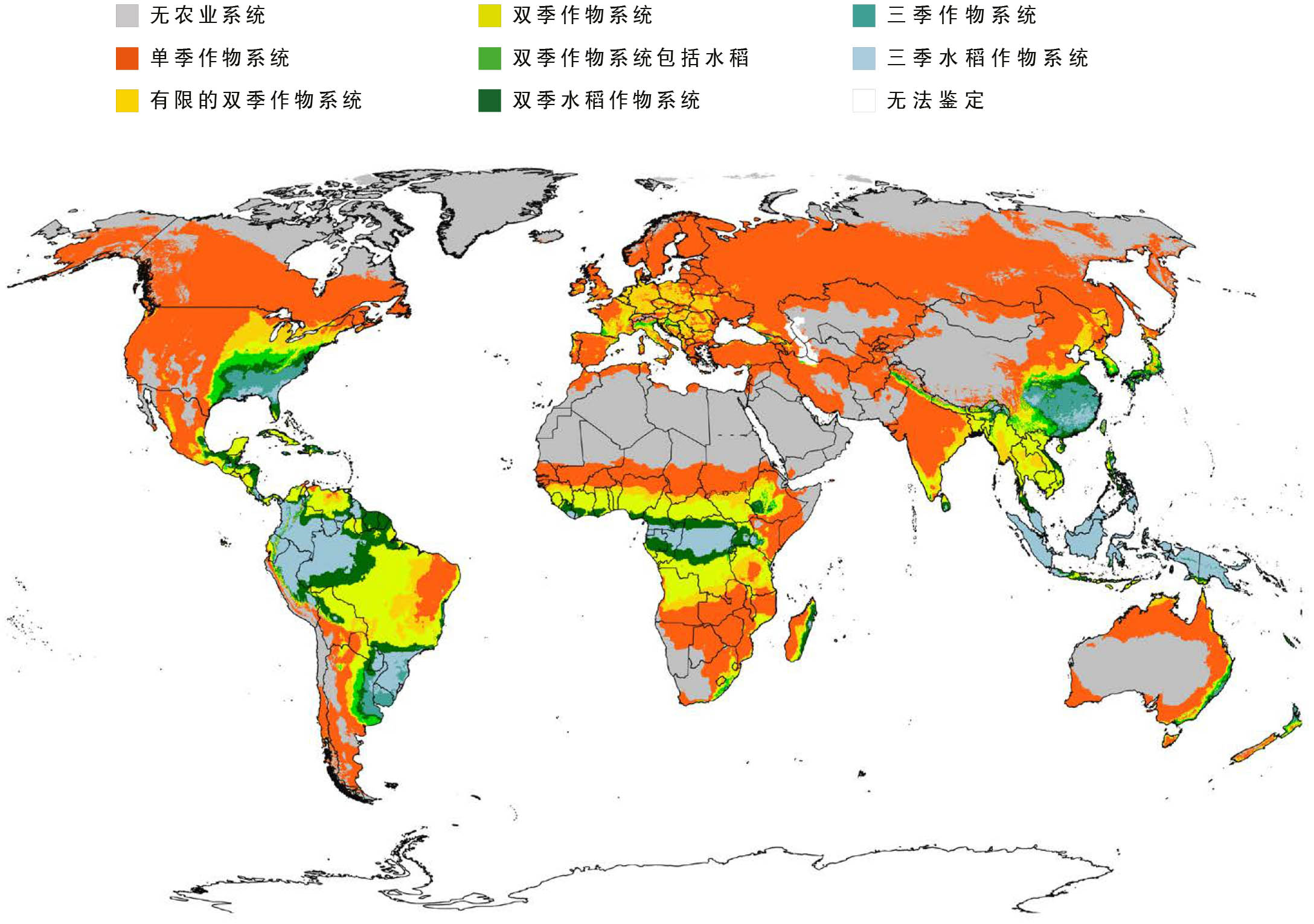 资料来源：Tuan 等，即将出版，基于GAEZ v4数据整理，针对联合国标准进行调整，2021。