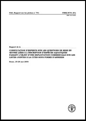 FAO, Rapport sur les pêches n° 741