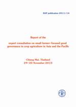 Report of the expert consultation on small farmer-focused good governance in crop agriculture in Asia and the Pacific