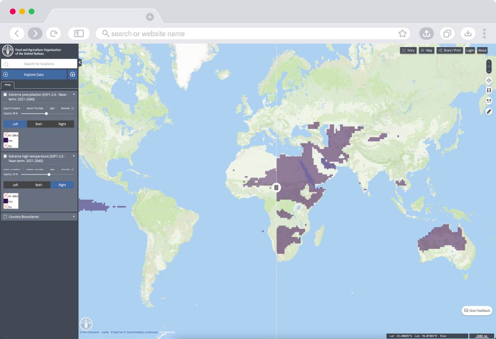 Climate Risk Toolbox Webpage