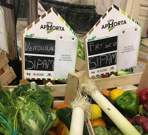 SPAIN Vegetables from the Horta sold through Porta ApHorta ©FAO-GIAHS SECRETARIAT