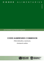 Codex Alimentarius Commission Procedural Manual - Nineteenth Edition