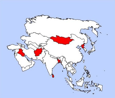 Asia Map