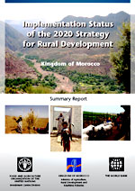 Implementation Status of the 2020 Strategy for Rural Development - 
Kingdom of Morocco