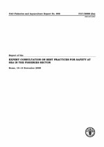 Report of the Expert Consultation on Best Practices for Safety at Sea in the Fisheries Sector. Rome, 10–13 November 2008.