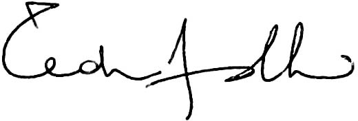 A handwritten signature of Tedros Adhanom Ghebreyesus, Director-General of the World Health Organization (W H O).