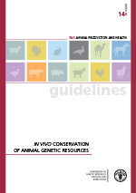 In vivo conservation of animal genetic resources