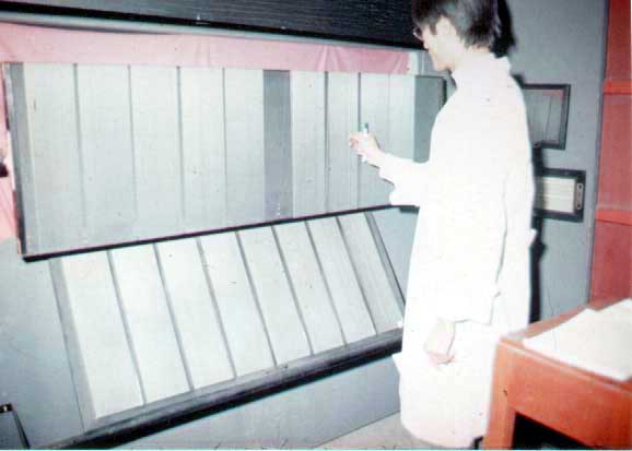 Seriplane inspection for cleanness and neatness