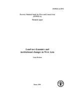 Land use dynamics and institutional changes in West Asia