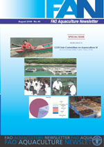 FAO Aquaculture Newsletter 40 - August 2008