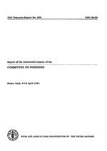 Report of the nineteenth session of the Committee on Fisheries. Rome, 8–12 April 1991