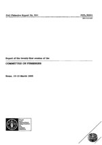 Report of the twenty-first session of the Committee on Fisheries. Rome, 10–13 March 1995