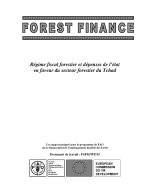 Rgime fiscal forestier et dpenses de ltat 
en faveur du secteur forestier du Tchad