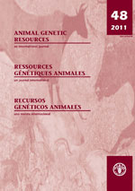 Animal Genetic Resources - an international journal Ressources Gntiques Animales - un journal international Recursos Genticos Animales - una revista internacional