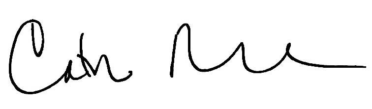 signature of Catherine Russell, UNICEF Executive Director