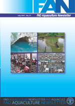 FAO Aquaculture Newsletter No. 37, July 2007