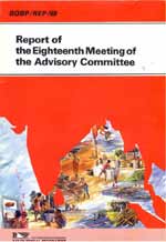 Report Of The Eighteenth Meeting Of The Advisory Committe 