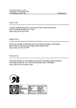 Report of AD HOC EXPERT MEETING ON INDICATORS AND CRITERIA OF
SUSTAINABLE SHRIMP CULTURE
Rome, Italy, 28-30 April 1998