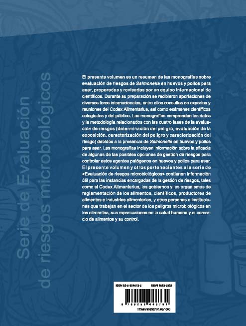 Evaluaciones de riesgos de Salmonolla en huevos y pollos para asar - RESUMEN INTERPRETATIVO