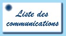 Liste des communications