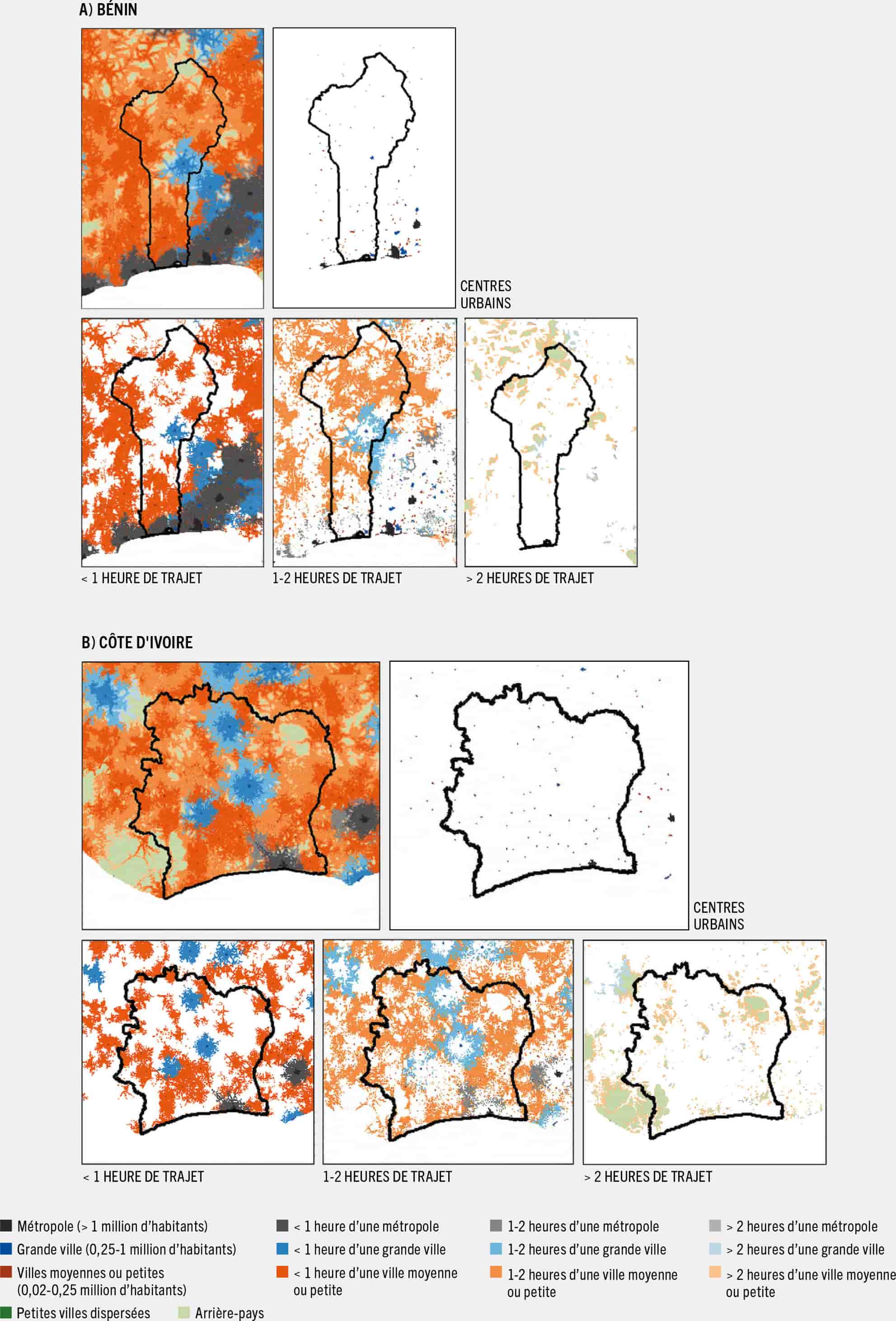 SOURCE: Dolislager, M.J, Holleman, C., Liverpool-Tasie, L.S.O. et Reardon, T. 2023. Analysis of food demand and supply across the rural–urban continuum in selected countries in Africa. Document d’information établi pour servir de base au rapport sur L’État de la sécurité alimentaire et de la nutrition dans le monde 2023. Document de travail de la FAO sur l’économie du développement agricole 23-09. Rome, FAO.