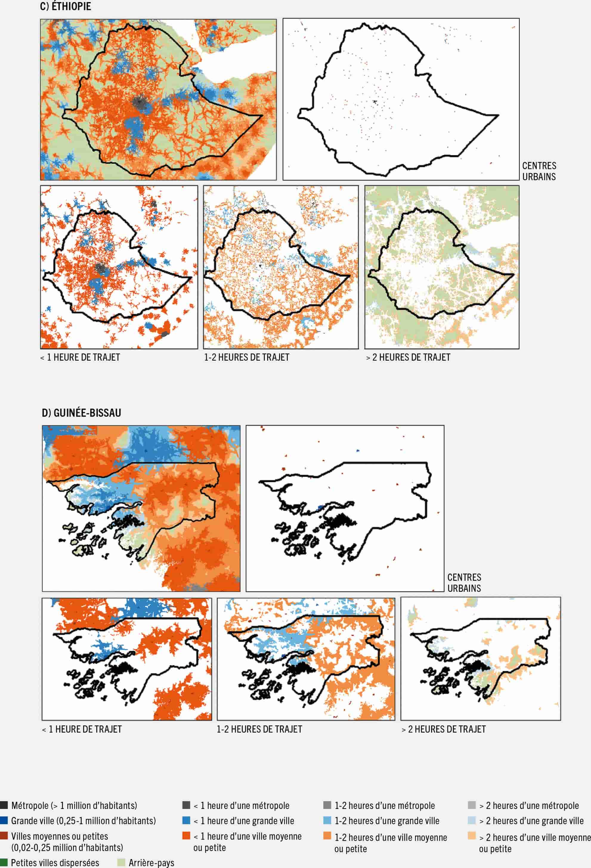 SOURCE: Dolislager, M.J, Holleman, C., Liverpool-Tasie, L.S.O. et Reardon, T. 2023. Analysis of food demand and supply across the rural–urban continuum in selected countries in Africa. Document d’information établi pour servir de base au rapport sur L’État de la sécurité alimentaire et de la nutrition dans le monde 2023. Document de travail de la FAO sur l’économie du développement agricole 23-09. Rome, FAO.