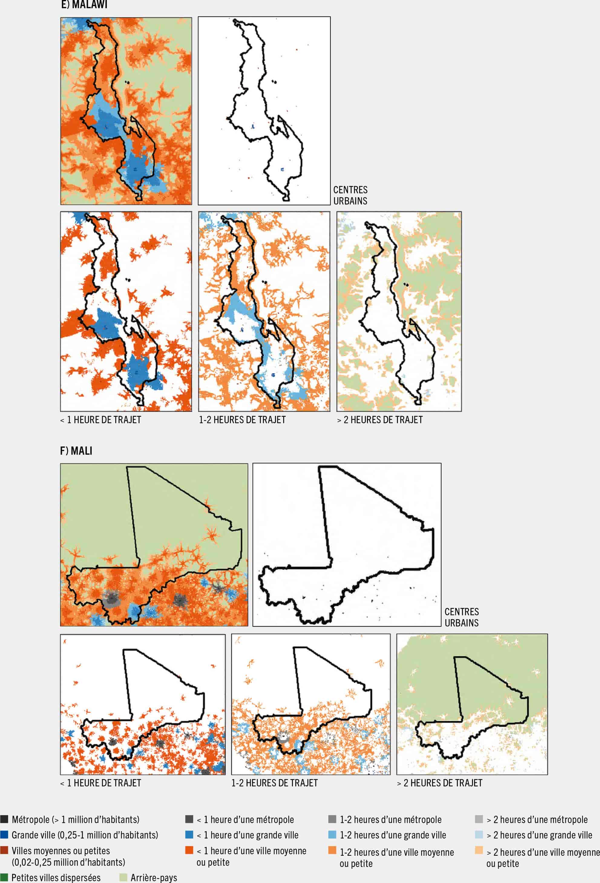 SOURCE: Dolislager, M.J, Holleman, C., Liverpool-Tasie, L.S.O. et Reardon, T. 2023. Analysis of food demand and supply across the rural–urban continuum in selected countries in Africa. Document d’information établi pour servir de base au rapport sur L’État de la sécurité alimentaire et de la nutrition dans le monde 2023. Document de travail de la FAO sur l’économie du développement agricole 23-09. Rome, FAO.